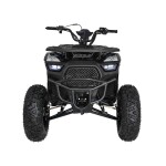 Mamido Detská benzínová štvorkolka RamiGO MONSTER 200CC čierno-modrá