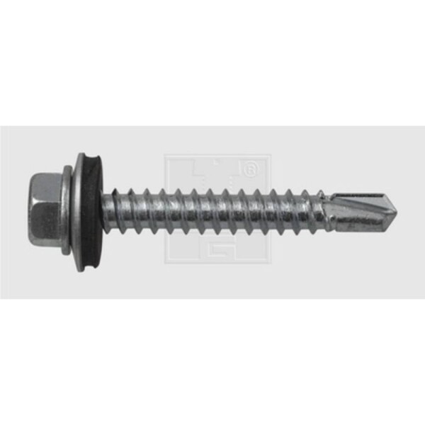 SWG 21164802510 závrtná skrutka 4.8 mm 25 mm vonkajší šesťhran DIN 7504-K ocel pozinkované 100 ks; 21164802510
