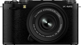 Fujifilm Mirrorless Digital Camera Fujifilm X-M5 + XC15-45 Kit Black