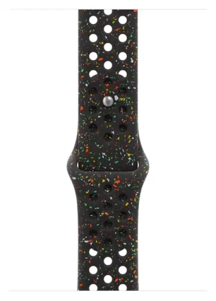 Apple Watch Nike Sport Band 46mm Midnight Black / Športový pásik pre Apple Watch / M/L (MGC34ZM/A)
