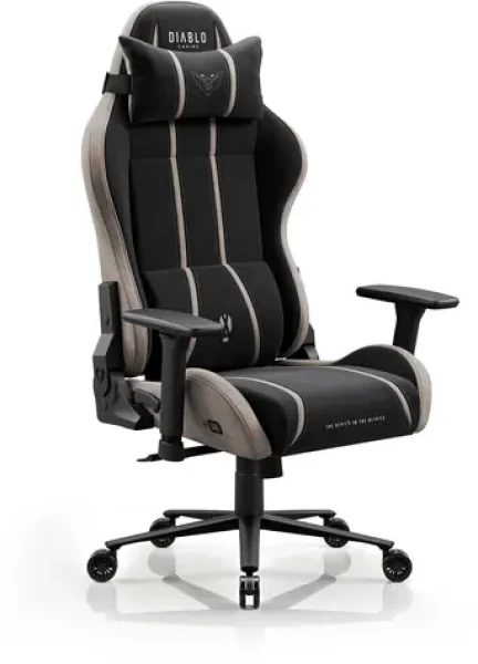 Diablo X-One 2.0 Normal čierno-béžová / Herná stolička / nastaviteľná / látková (2350)