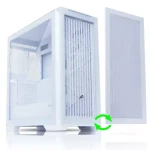 Evolveo Ptero Q2 biela / ATX / 2x USB 2.0 + 1x USB 3.0 / bez zdroja / priehľadná bočnica (CAE ptero Q2W)