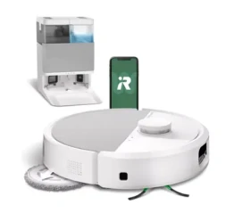 IRobot Roomba PLUS 505 Combo + AutoWash dock biela / Robotický vysávač / WiFi / vysávanie mopovanie / 5000 mAh (N185240)