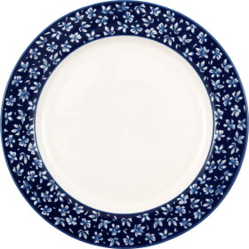 GREEN GATE Obedový tanier Dahla Blue