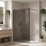 REA/S - Sprchová zástena Flexi Grey / Titan 100 KPL-K99484