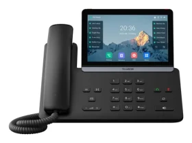 Yealink SIP-T87W čierna / VoIP telefón / 7" dotykový displej / PoE / Bluetooth / Wi-Fi 6 (1301227)