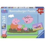 Ravensburger Prasiatko Peppa: Šťastná rodina - 2 x 24 dielikov