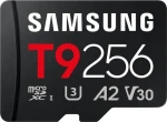 Samsung T9 čierna / Pamäťová karta microSDXC / 256 GB / UHS-I U3 / Class 10, V30, A2 / čítanie: 200 MB/s (MB-MH256T/WW)