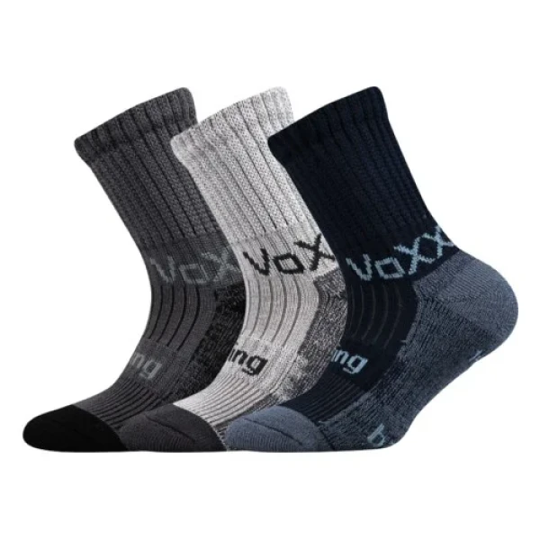 VOXX ponožky Bomberik mix B - chlapec 3 páry 30-34 109266