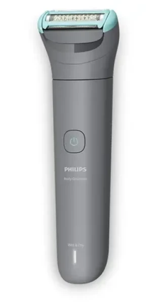 Philips BG3485/15 sivá / Zastrihávač / Wet Dry / 3 nadstavce / 80 minút prevádzky (BG3485/15)