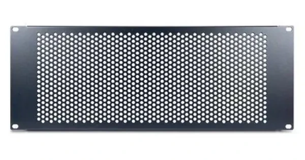 Inter-tech 88887321 / Záslepka do 19" čajky / 4U / Oceľ / Čierna (88887321)