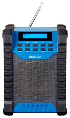 Denver WRB-60 DAB+ / aku stavebné rádio / DAB+ FM / BT / Li- ION 2000 mAh / IP54 (DenverWRB-60DAB+)