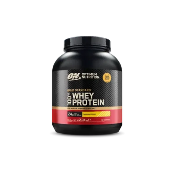 100% Whey Gold Standard - Optimum Nutrition (banánový krém, 2010 g) (4248-137-2040g-bananacream)