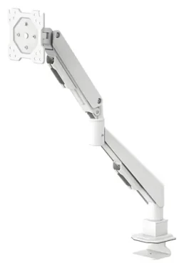 HAMA stolný držiak pre 1 monitor 35" biela / Stolný držiak / 1 rameno / VESA 75x75-100x100 / nosnosť 15 kg (220906)
