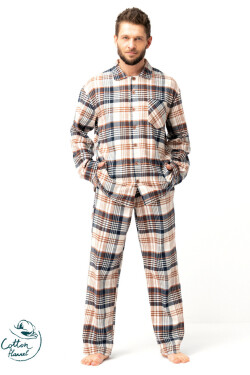 PÁNSKE PYŽAMO MNS 443 B25 3XL-4XL MULTIKOLOR 4XL