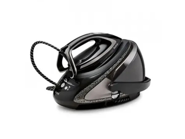TEFAL Pro Expres Ultimate čierna / Žehlička s parným generátorom / 2600W / 1.9 l / Parný ráz 650 g / tlak pary 8 bar / dopredaj (GV 9620)