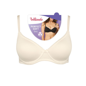 Dámska mäkká vystužená podprsenka PERFECT SOFT BRA - Bellinda - smotanová 75 B