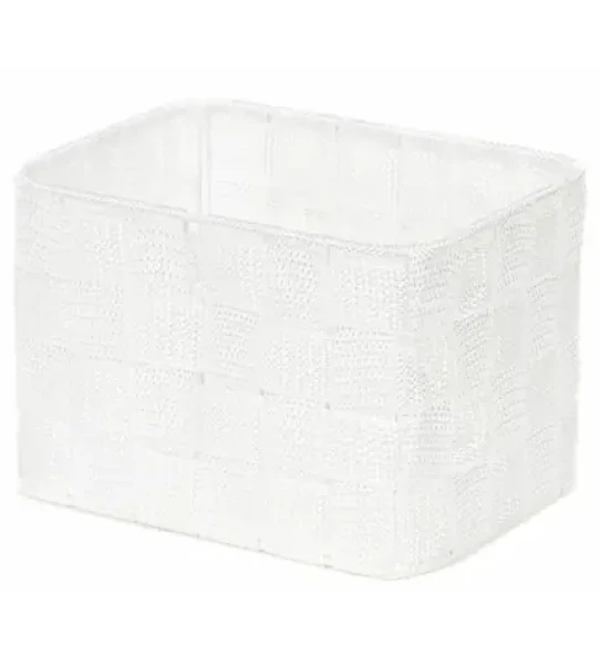 Compactor TEX - košík vysoký biela / Úložný organizér do zásuvky / 19 x 14 x 13 cm (3370910074147)