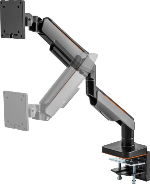 M&G Mozi Heavy Duty Gaming -monitorivarsi, mattamusta-harmaa