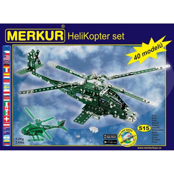 Merkúr Helikopter Set