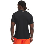 Tričko Under Armour Heatgear Fitted SS Tee Black/ White XXXL