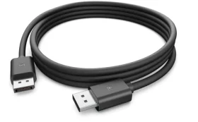 DELL CB325D čierna / Prípojný kábel / DisplayPort - DisplayPort / 1,8 m / 8K / 120 Hz (470-BDNL)