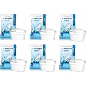 Vodný filter Aquamax, balenie 6 ks, kompatibilný s BRITA Maxtra - Wessper - Wessper