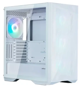 Zalman Z9 Iceberg biela / Skriňa / Middle Tower / ATX / 4X 140mm ARGB / Temperované sklo / bez zdroja (Z9 Iceberg MS White)