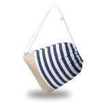 Batoh Semiline L2022-1 White/Navy Blue 45 cm x 35 cm