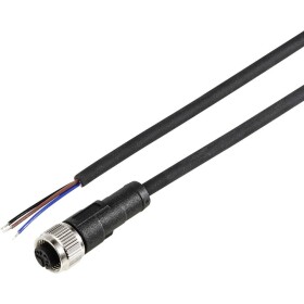 TRU COMPONENTS pripojovací kábel pre senzory - aktory, TC-12833148, piny: 3, 5 m, 1 ks; TC-12833148
