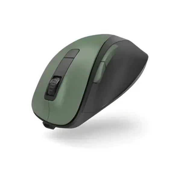 HAMA MW-500 Recharge zelená / Bezdrôtová optická myš / nabíjacia / tichá / 6 tlačidiel / 2.4 GHz