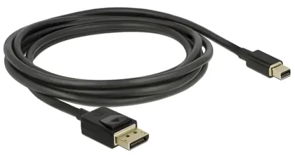 DeLock 84928 / Kábel Mini DisplayPort - DisplayPort / 2 m / 8K/60Hz / DisplayPort 1.4 (84928)