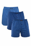 POHODLNÉ BOXERKY 3-PACK 435 Modrá M