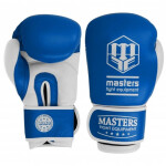 Kožené boxerské rukavice MASTERS RBT-TRW 01210-02 modrá