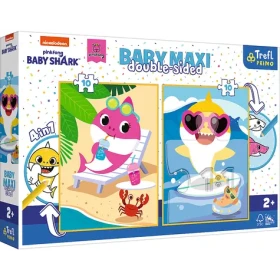 Trefl Primo Puzzle Obojstranné Puzzle Baby shark