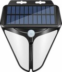 Superfire FF11-F solárna lampa na stenu / 6W / 280lm / 1500 mAh (FF11-F)