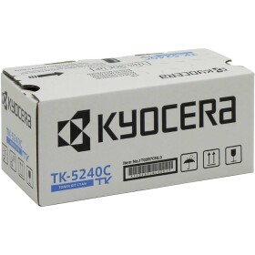 Kyocera TK-5240C náplň do tlačiarne originál zelenomodrá Maximálny rozsah stárnek 3000 Seiten; 1T02R7CNL0