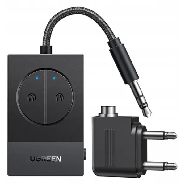 Ugreen BT305 čierna / FM vysielač / Bluetooth 5.4 (6941876267064)