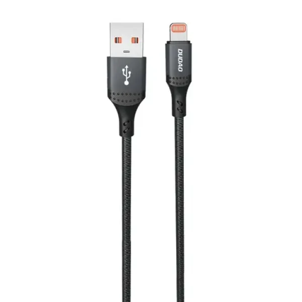 Dudao Dátový kábel L3SL 30W / USB-A / Lightning 3A / 1.2 m / čierna (181544)