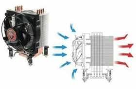 THERMALTAKE TMG i1 (CL-P0370) / tichý chladič CPU / 4 heatpipe / pre Intel LGA 775 (CL-P0370)