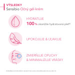 BIODERMA Sensibio očný gél-krém na kruhy pod očami a vrásky 15 ml