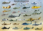 EUROGRAPHICS Puzzle Vojenské helikoptéry XL