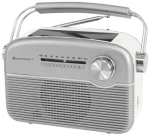 Soundmaster TR480SI strieborné / Rádio / FM/UKW / solárne napájanie / batéria (TR480SI)