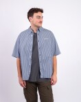 Carhartt WIP S/S Groff Shirt Groff Check, Blue river M