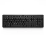 HP 125 čierna / drôtová klávesnica / membránová / USB / CZ Layout / 1.8m (AY2Y7AA#BCM)