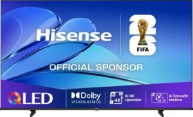 65" Hisense 65E77Q čierna / Televízia / QLED / UltraHD 4K / Trojitý tuner / Dolby Vision / HDMI 2.1 (65E77Q)