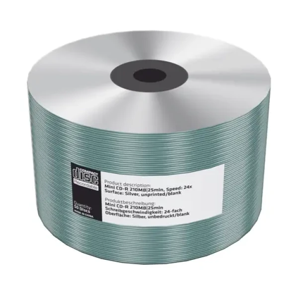 MediaRange CD R 8cm 220MB 32x blank 50ks (MR258)