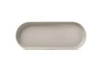 BlimPlus Minerva Tácka oválna M moka grey / Tácka / plast bez BPA / do umývačky, chladničky aj mikrovlnky (VS006-00000M-319)