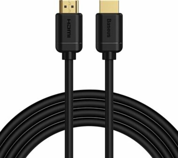 Baseus CAKGQ-C01 Kábel HDMI 2.0 (M) - HDMI 2.0 (M) 3 m čierna / 4K / 60Hz / HDR / 18Gbps (CAKGQ-C01)