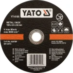 YATO Rezný kotúč na kov Inox 115x1,2x22 mm / Rezný kotúč / Nerezová oceľ / Priemer 115 mm